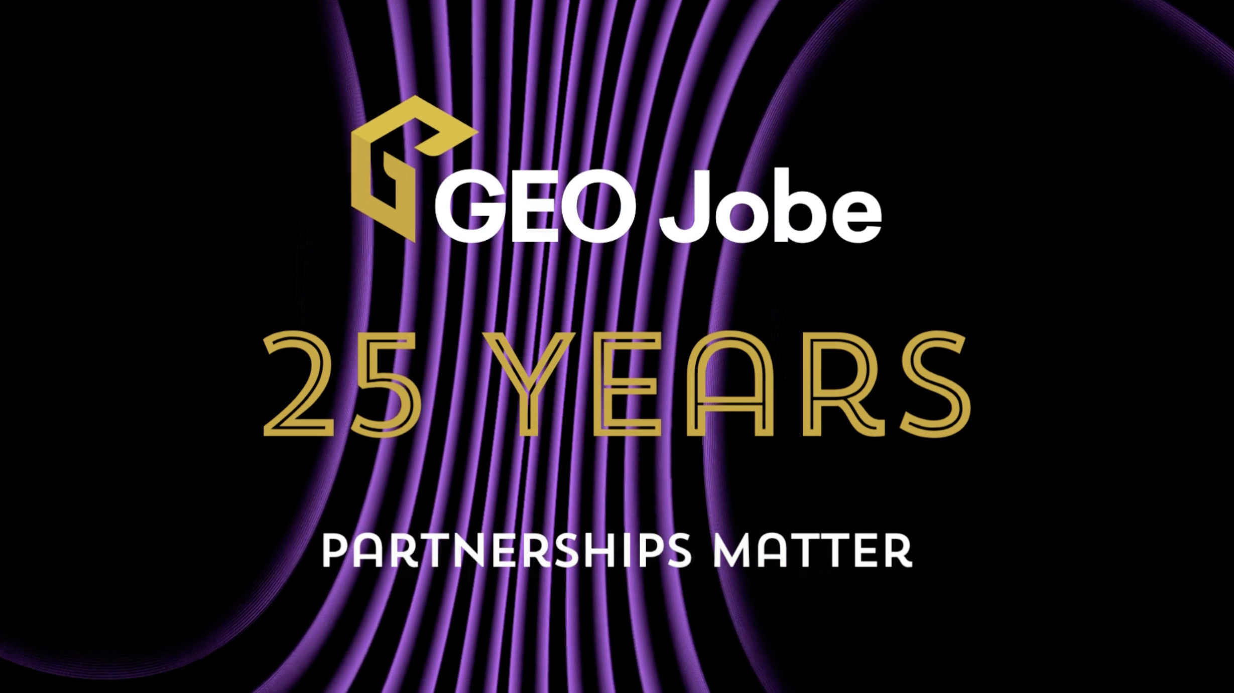 25 Years of GEO Jobe: Partnerships Matter