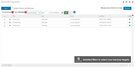 Advanced filtering for content selection